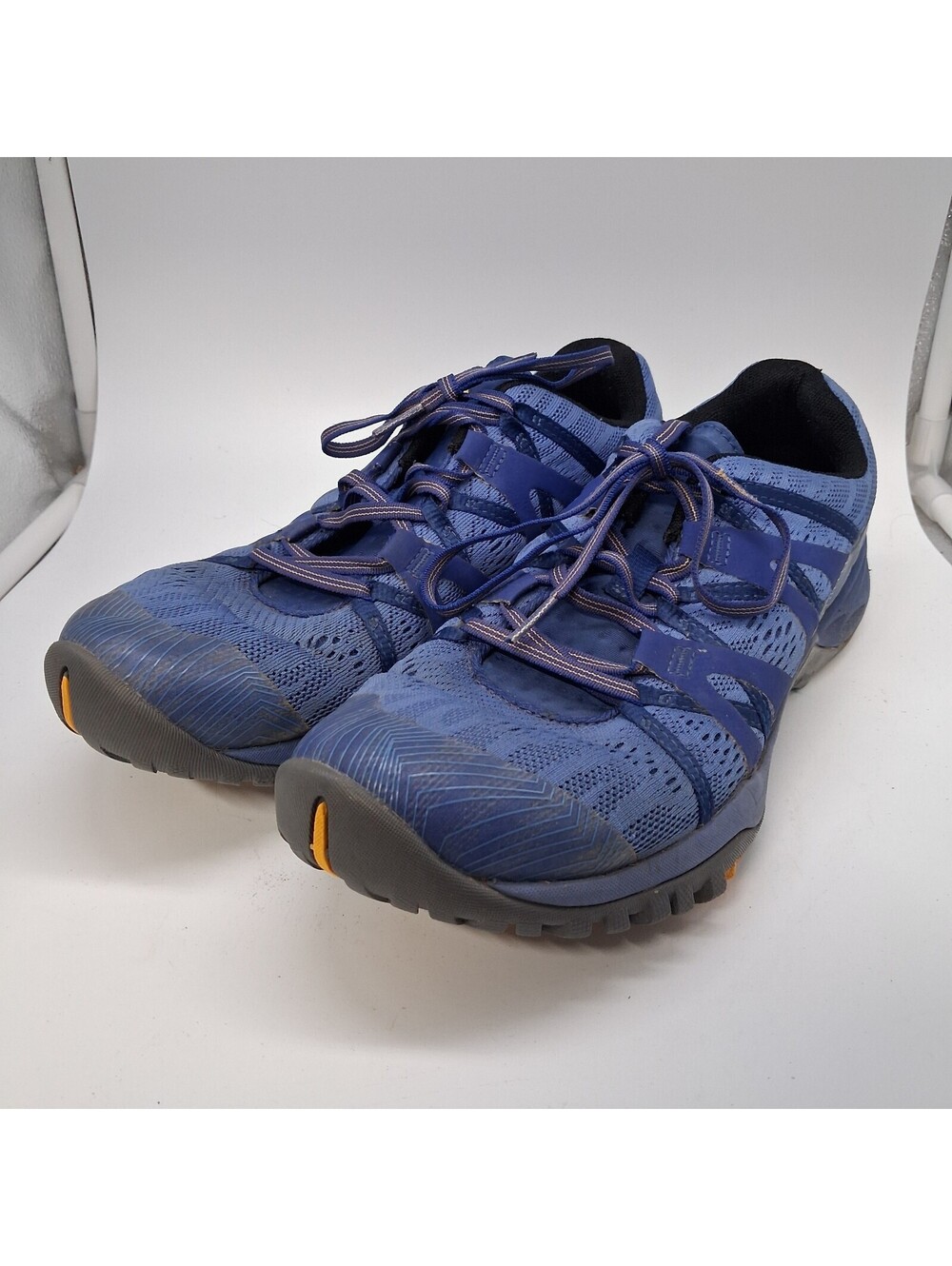 Merrell Astrela Aura Womens 10 Wide Blue Trail Running Hiking Shoes J12390